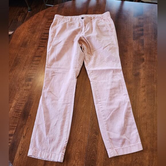 J. CREW 100% COTTON pink super soft Straight Leg Casual pants Size 4 - Picture 2 of 8